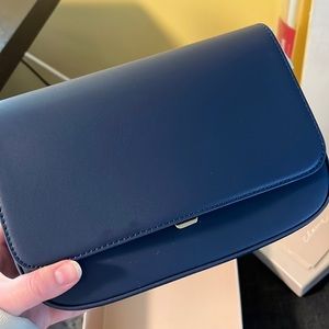 samara x claire crossbody/shoulder bag sapphire blue *flaw*